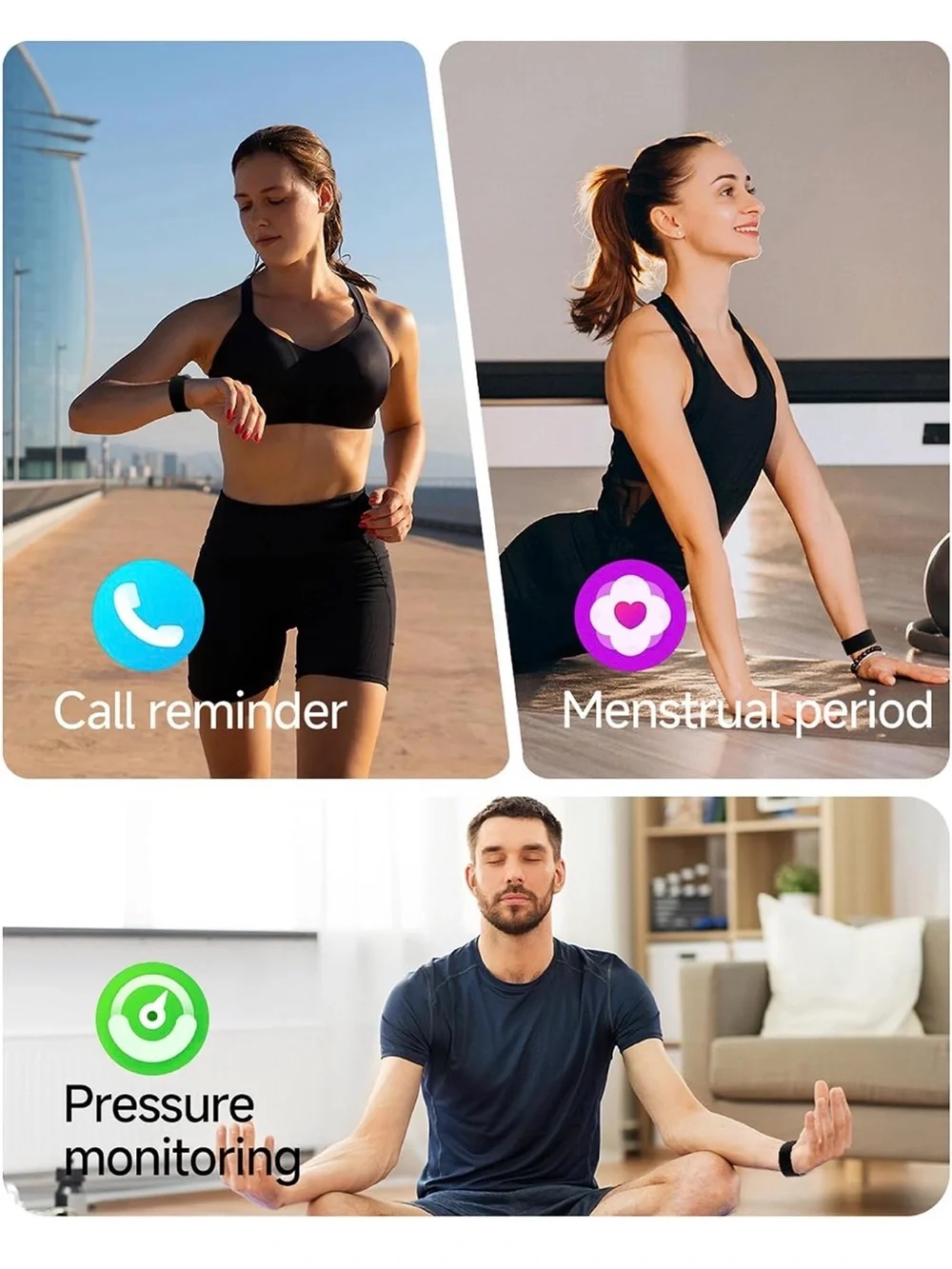 NIB Myshun Sport Fitness Tracker 24 Hr Activity Bracelet